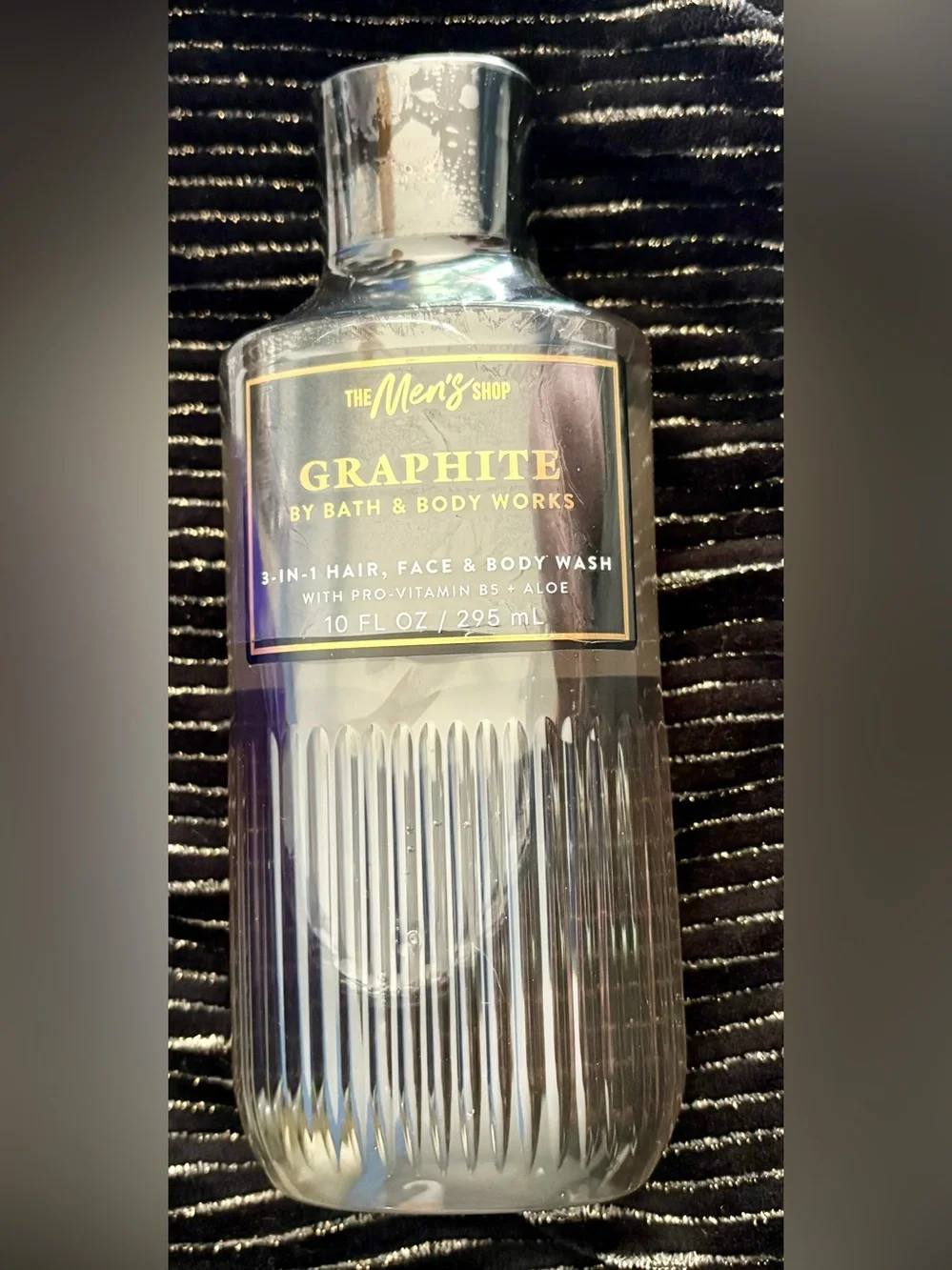 Bath & Body Works Graphite 3 in 1 Hair Face Body Wash 10 oz NEW FREE SHIPPING